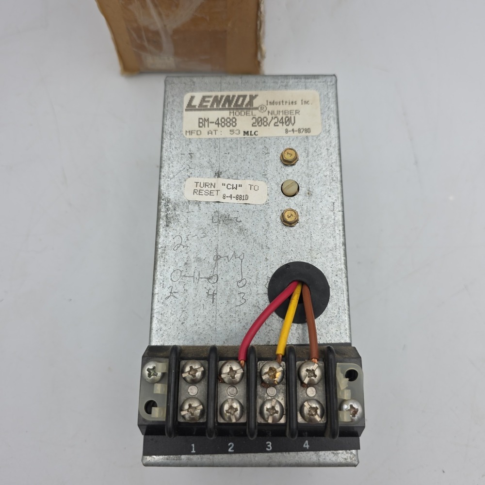 Lennox 37714 Kit 208/240 Vac Timed Off Control BM-4888